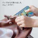 【TPU】赤ワイン　大漁旗スマホケース　シーバス（スズキ）