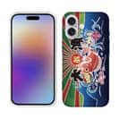 【TPU】赤ワイン　大漁旗スマホケース　マダイ