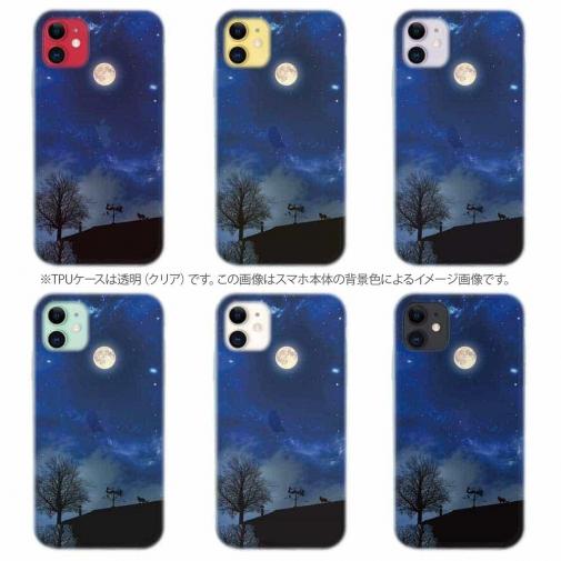 【TPU】屋根の上のネコと満月