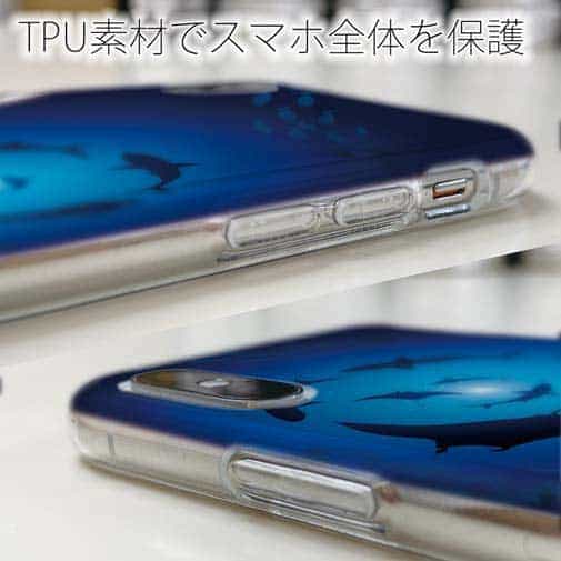 【TPU】ダイバー　マンタ　サメ　ダイビング