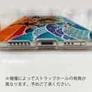 【TPU】赤ワイン　大漁旗スマホケース　カワハギ