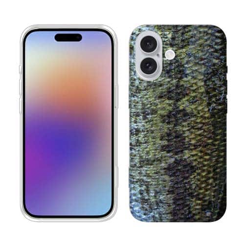 【TPU】ブラックバスの鱗デザイン