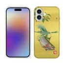 【八百板浩司】【TPU】Rainbow & Caddis ニジマスと水面に泳ぎ出たカディス