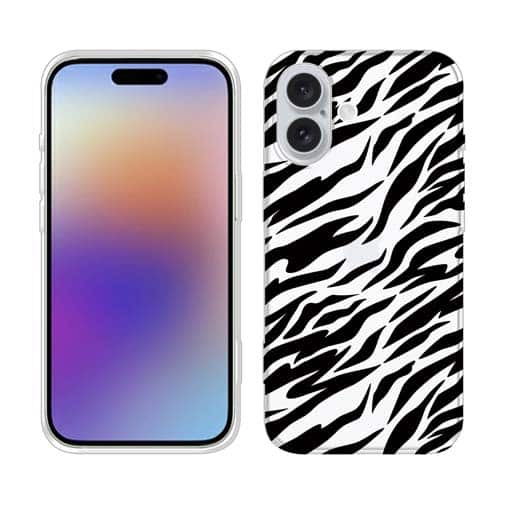 【TPU】アニマル柄(シマウマ)