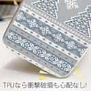 【TPU】ノルディック柄 ライトグレー2