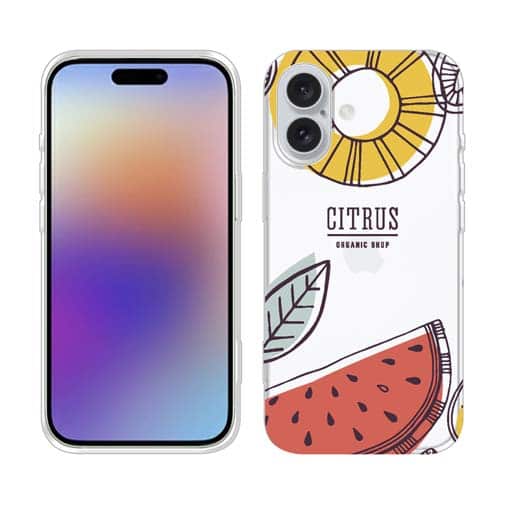 【TPU】カフェ風 フルーツのイラスト