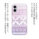 【TPU】ノルディック柄 レッド&ブルー