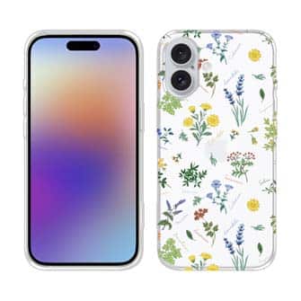 【TPU】ボタニカル柄