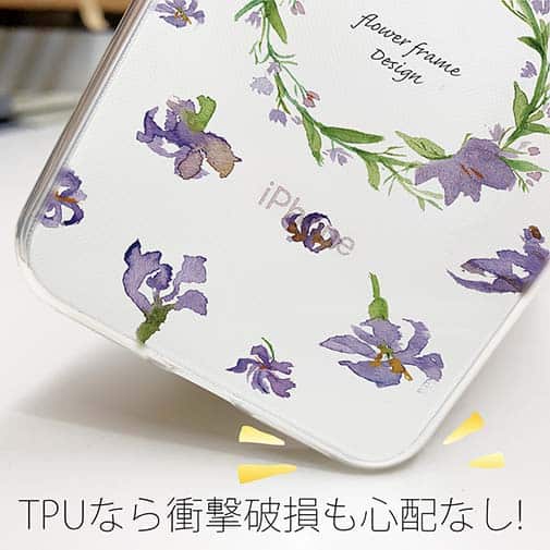 【TPU】フラワーフレーム