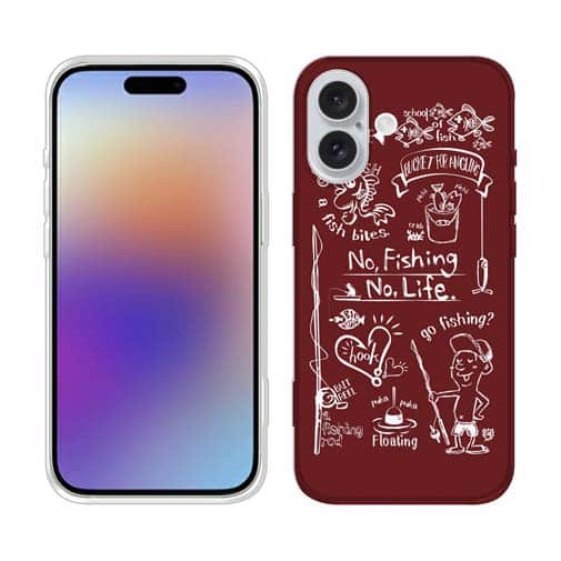 【TPU】【釣りざんまい】釣りが好きなんです_レッド