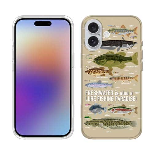 【TPU】【FISH MAN】フィッシングパラダイス「フレッシュウォーター編」ブラウン