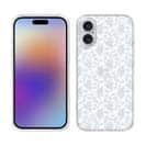 【TPU】花のシームレスパターン ブルー