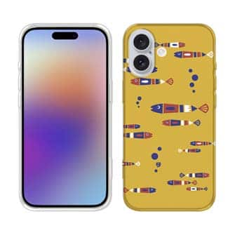 【TPU】【釣りざんまい】レトロフィッシュ_オレンジ