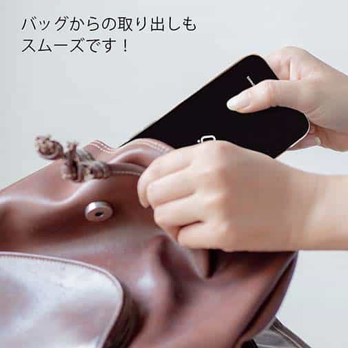 【透明型（TPU）】ロゴ・ブラック