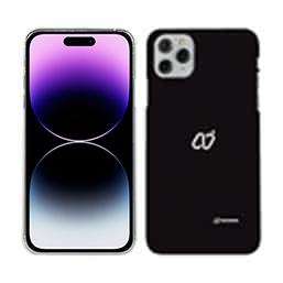 【透明型（TPU）】ロゴ・ブラック