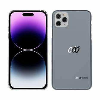 【透明型（TPU）】ロゴ・グレー