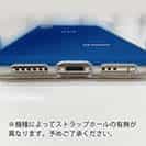 【透明型（TPU）】ロゴ・ブルー