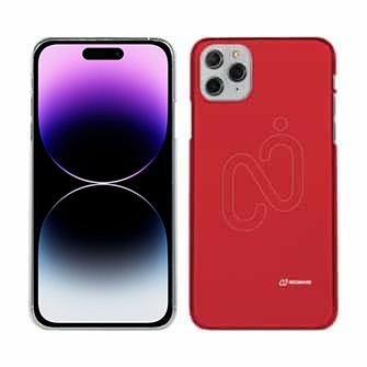 【透明型（TPU）】ロゴ（大）・レッド