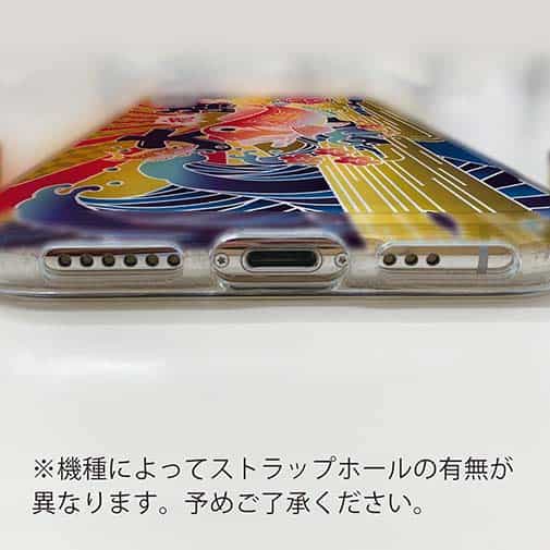 【TPU】赤ワイン　大漁旗スマホケース　アマダイ