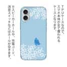 【TPU】ブルーの花畑と蝶