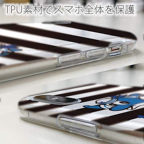 唐津ボート【TPU】か・らっキー＆ロゴ Ver.ブラック