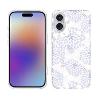 【TPU】春花＆夏花 パープル＆ライトブルー