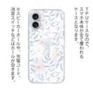 【TPU】春花＆夏花 ライトブルー＆ピンク