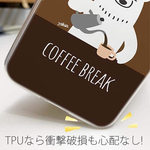 【TPU】コーヒー注ぐシロクマさん(wakat)