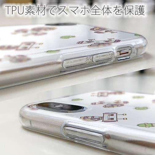 オトッペ【TPU】プチプチ メタルク＆ドアモリソン