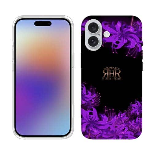 【ROMI HIME】【TPU】彼岸花 パープル