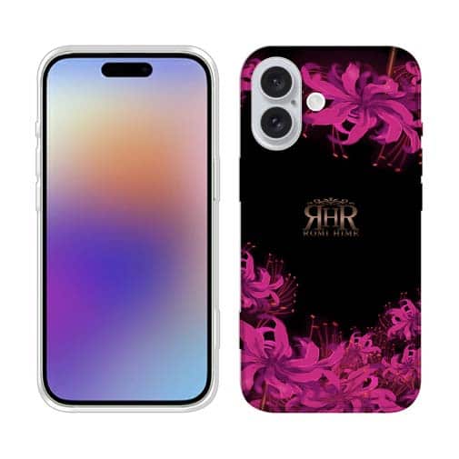 【ROMI HIME】【TPU】彼岸花 ピンク