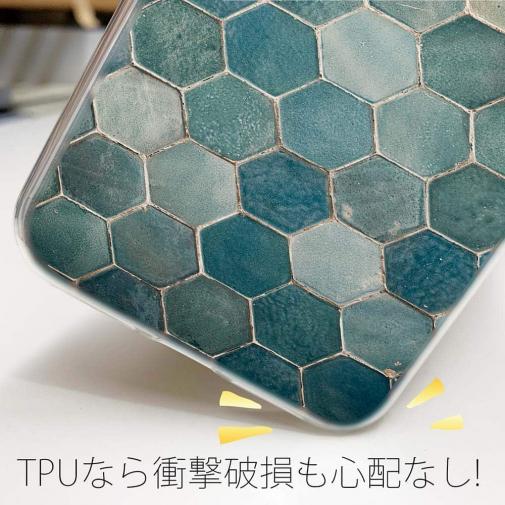 【TPU】トルコタイル風 ブルー