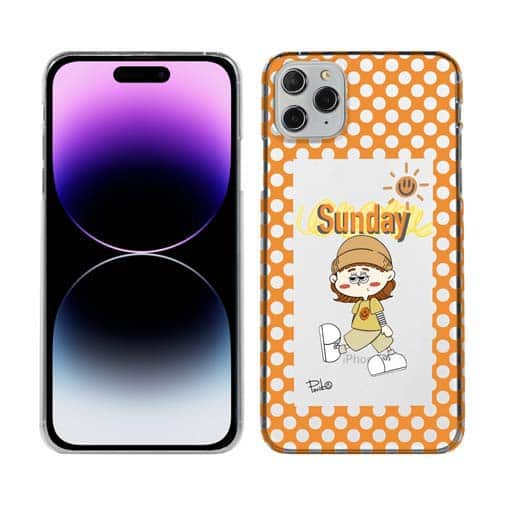 【Pariko】【TPUケース】日曜日の女の子 アメコミ