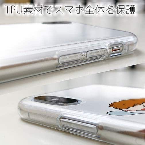 【Pariko】【TPUケース】リラックス アメコミ