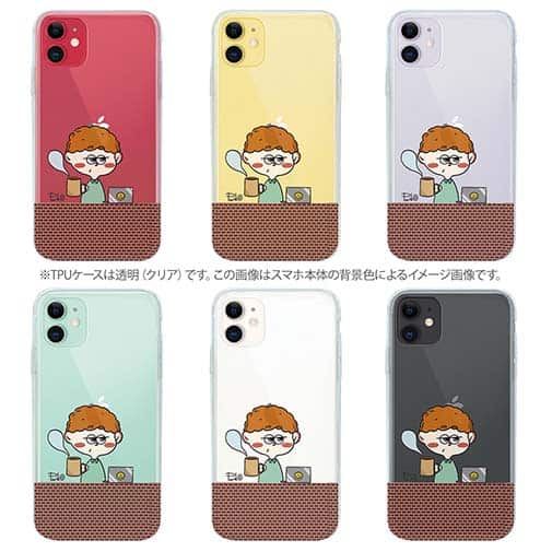 【Pariko】【TPUケース】リラックス アメコミ