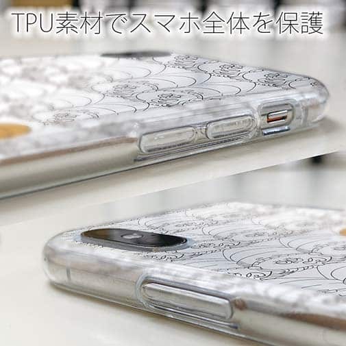 【Pariko】【TPUケース】たくさんの女の子 アメコミ