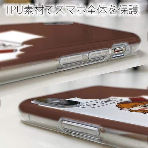 【Pariko】【TPUケース】頭に飲み物を被った女の子 アメコミ