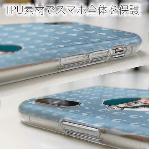 【Pariko】【TPUケース】ダウンベストの女の子 アメコミ