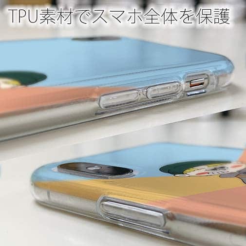 【Pariko】【TPUケース】金髪の男の子 アメコミ