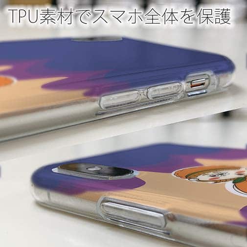 【Pariko】【TPUケース】かぼちゃの女の子 アメコミ