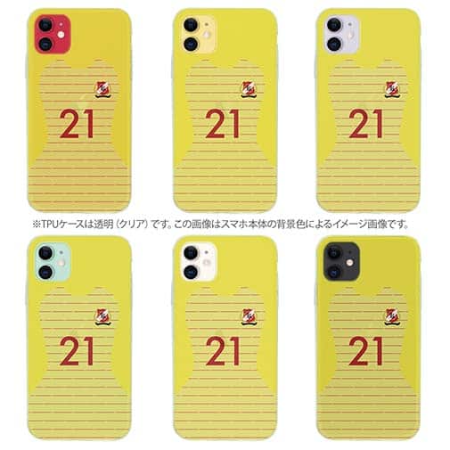 WIDE【TPU】鹿島高校サッカー部 GKユニフォーム（イエロー） 背番号21