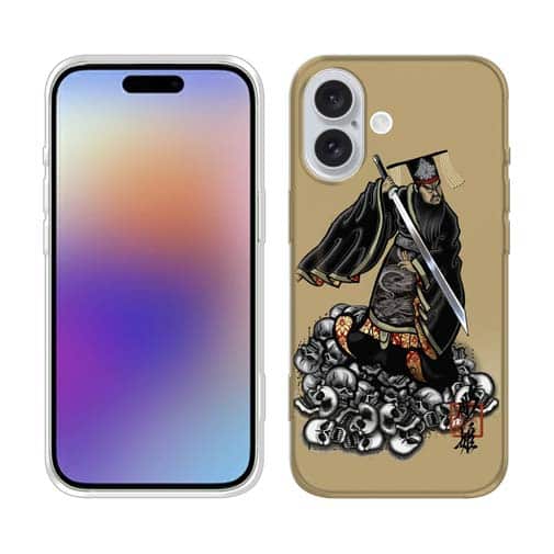 【TPU】【彫姫】秦の始皇帝(カラー) 和彫りデザイン