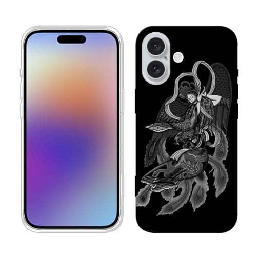 【TPU】【彫姫】羽衣天女 和彫りデザイン