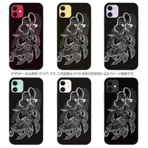 【TPU】【彫姫】羽衣天女　和彫りデザイン