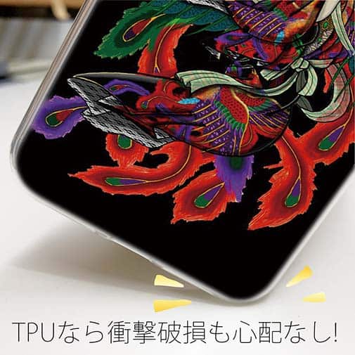 【TPU】【彫姫】羽衣天女（カラー）　和彫りデザイン
