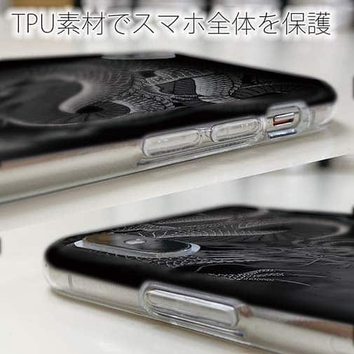【TPU】【彫姫】龍虎　和彫りデザイン