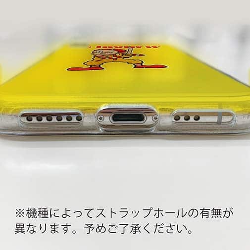 【TPU】【彫姫】I'm lovin'it（イエロー）　和彫りデザイン