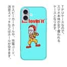 【TPU】【彫姫】I'm lovin'it（ライトブルー）　和彫りデザイン