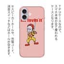 【TPU】【彫姫】I'm lovin'it（ピンク）　和彫りデザイン