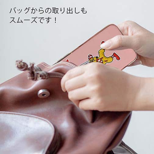 【TPU】【彫姫】I'm lovin'it（ピンク）　和彫りデザイン